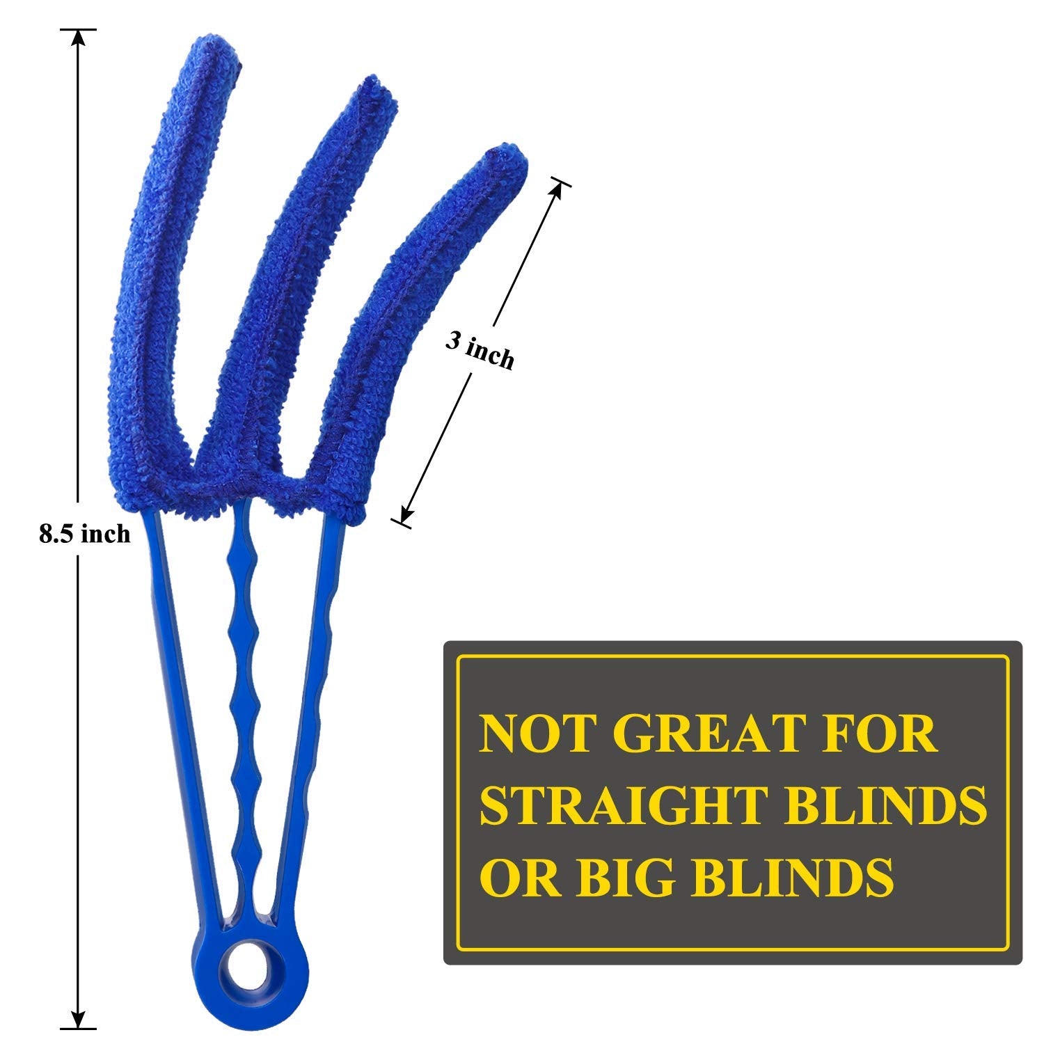 Supvox Microfiber Blind Duster, 3-Claw Blind Window Cleaning Brush, Dust Collector Cleaning Cloth Tool for Vertical Blinds Air Conditioner Jalousie Dust Ceiling Fans Supvox Microfiber Blind Duster, 3-Claw Blind Window Cleaning Brush, Dust Collector Cleaning Cloth Tool for Vertical Blinds Air Conditioner Jalousie Dust Ceiling Fans